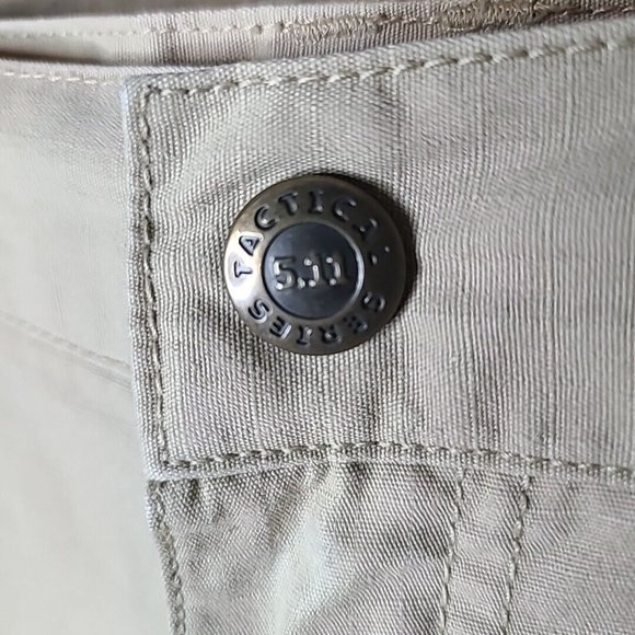 5.11 Tactical Taclite Pro Ripstop Pants Men’s 42x30 Khaki - Picture 4 of 10